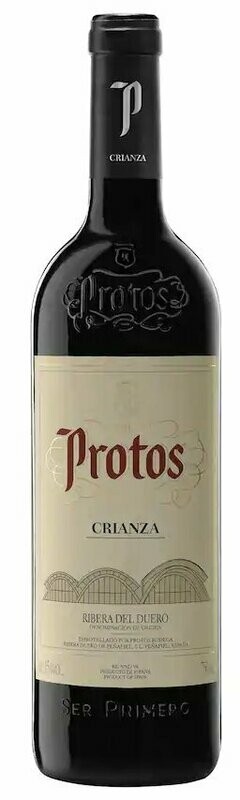 Vino tinto crianza Protos 75 cl.