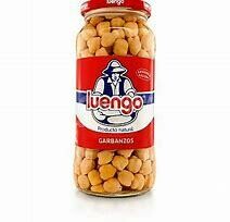 Garbanzo cocido LUENGO frasco de 400 g.