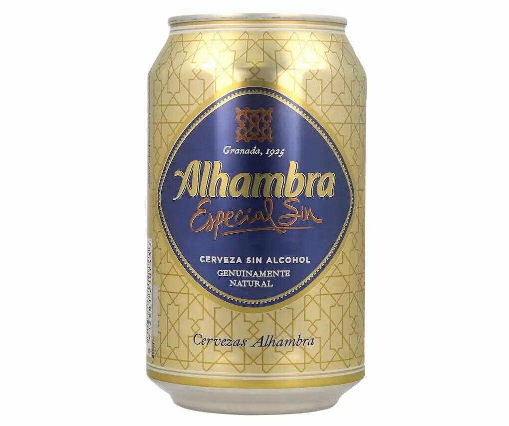 Cerveza Alhambra sin alcohol 33 cl.