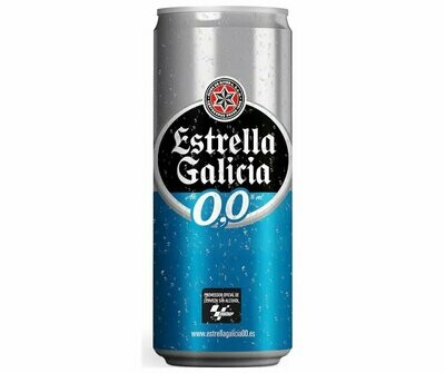Cerveza Estrella de Galicia 0.0 Alcohol 33 cl.