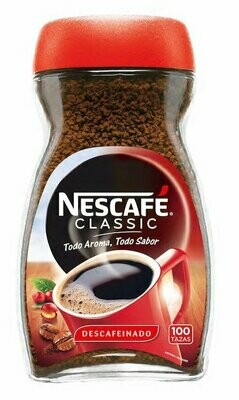 Café soluble descafeinado NESCAFÉ CLASSIC 200 g.