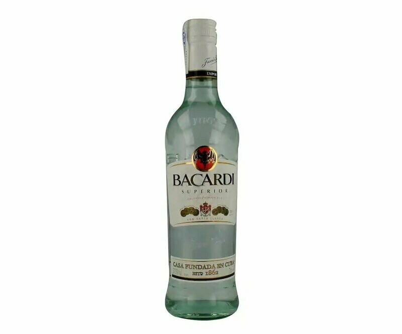 Ron blanco Bacardi 70 cl.