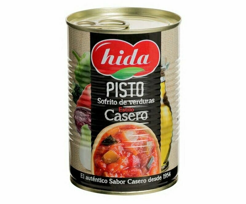 Pisto casero HIDA frasco de 400 g.