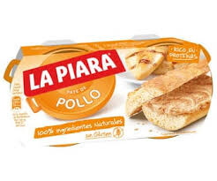 Paté de pollo LA PIARA Sólo Natural 2 ud x 75 g.