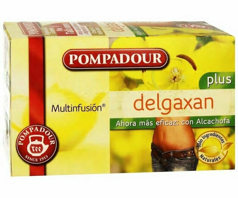 Infusión Delgaxan POMPADOUR 20 Sobres de 1,5 g.