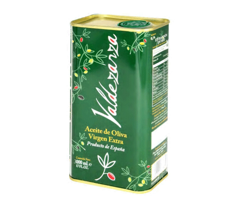 Aceite de oliva virgen extra VALDEZARZA lata de 3 l.