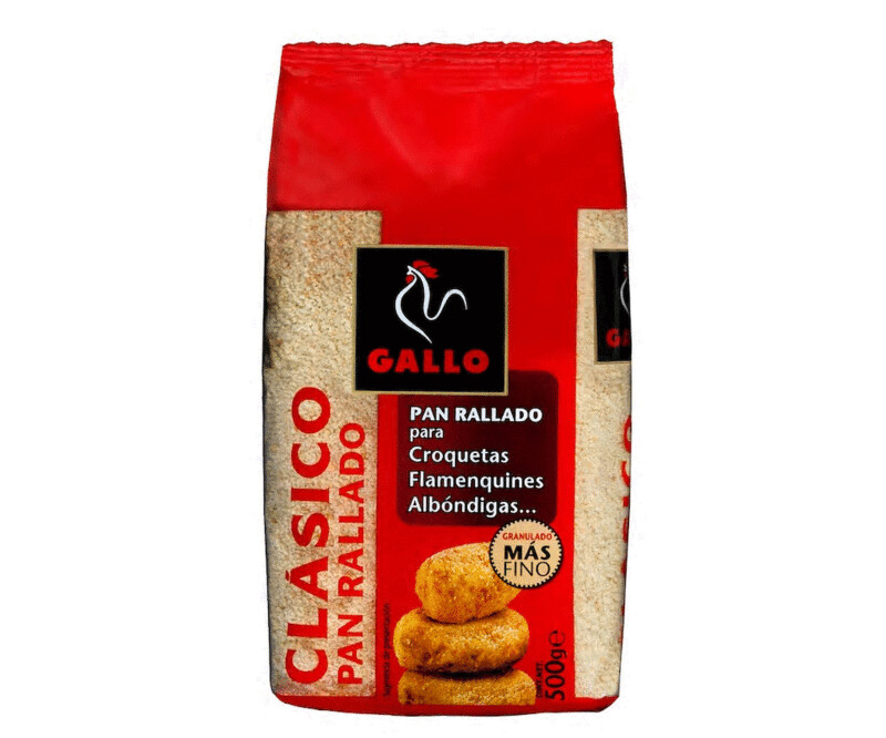 Pan rallado GALLO 500 g.