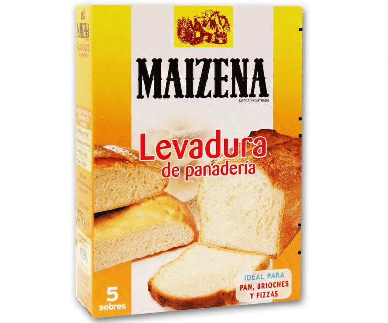 Levadura de panadería MAIZENA 27 g.