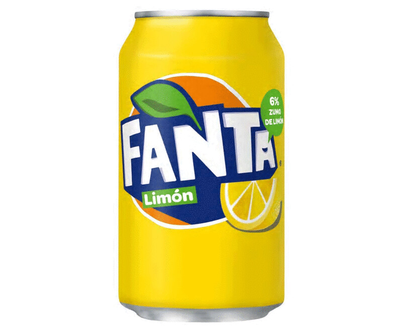FANTA de limón 33 cl.