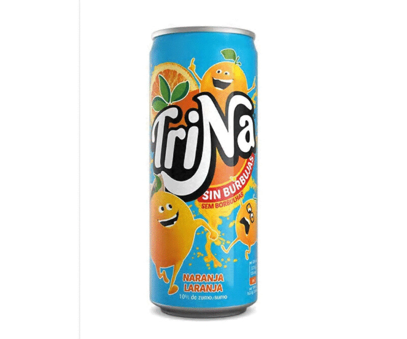 TRINA naranja lata de 33 cl.