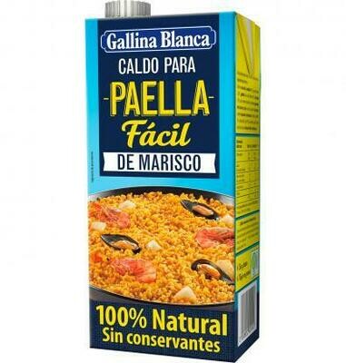 Caldo para paella GALLINA BLANCA 100 % natural 1 l.