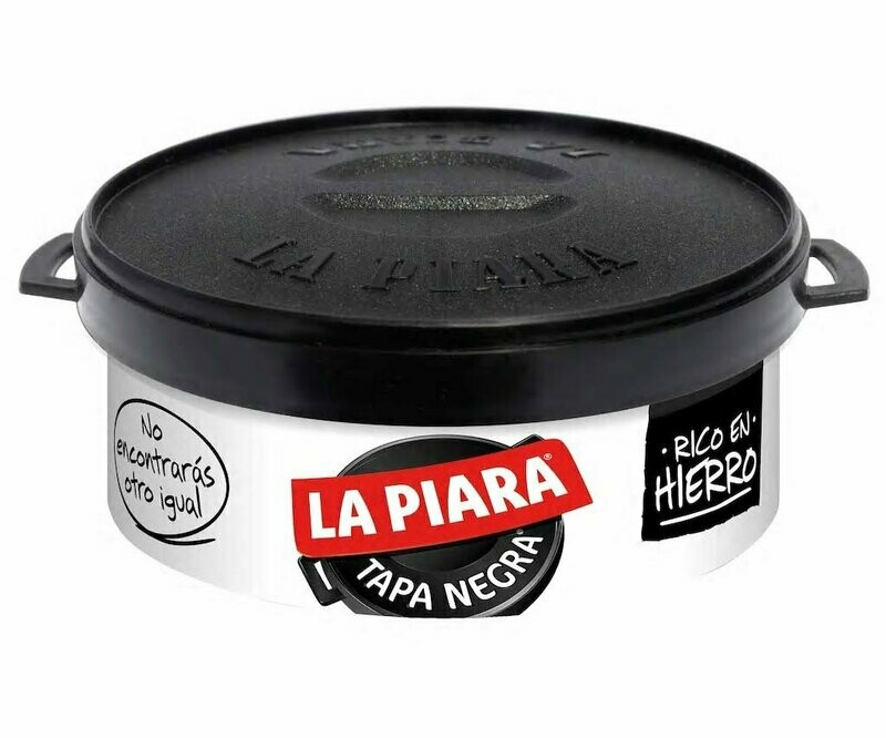 Paté de hígado de cerdo LA PIARA Tapa Negra 75 g.
