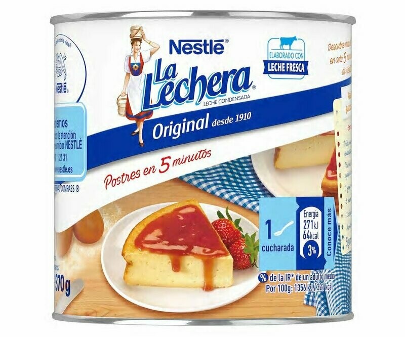 Leche condensada LA LECHERA 370 g.