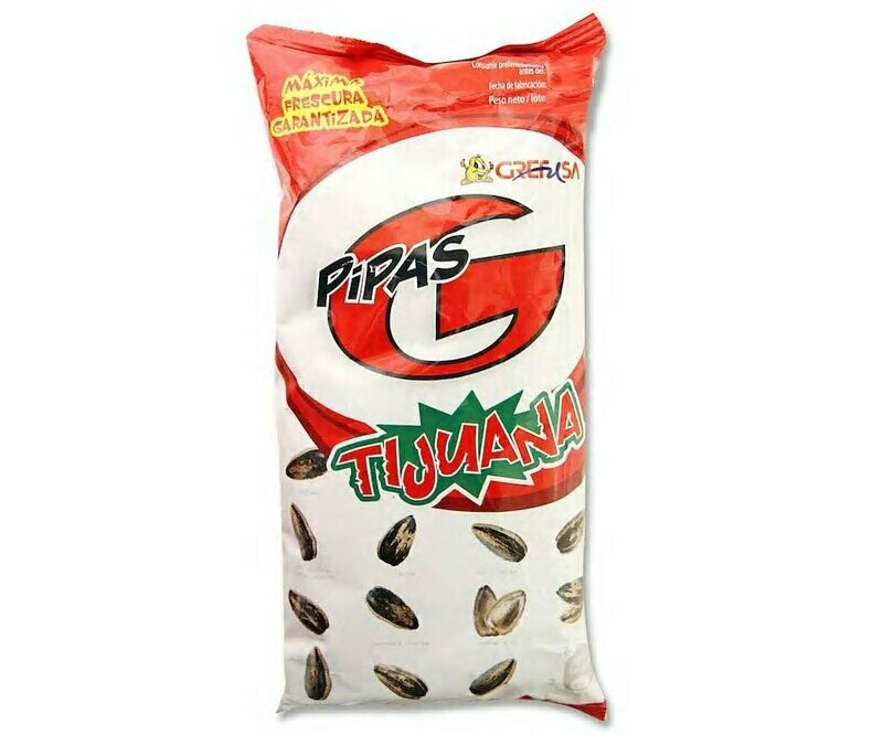 Pipas de girasol tijuana GREFUSA 165 g.