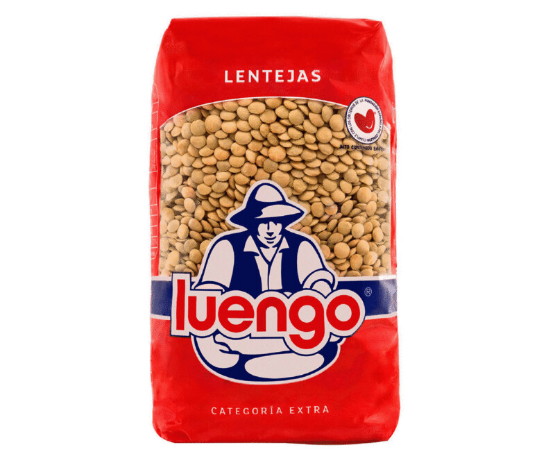 Lentejas extra LUENGO 1 kg.