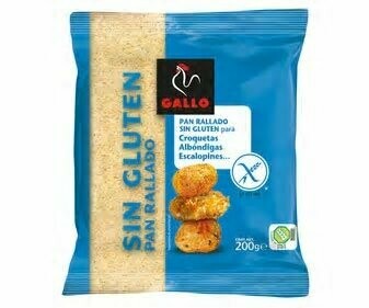 Pan rallado sin gluten GALLO 200 g.