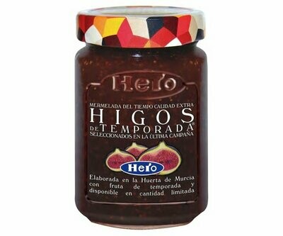 Mermelada de higo sin gluten HERO 350 g.