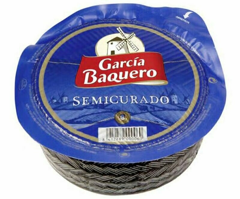 Queso semicurado de vaca, cabra y oveja GARCÍA BAQUERO, 900 g.