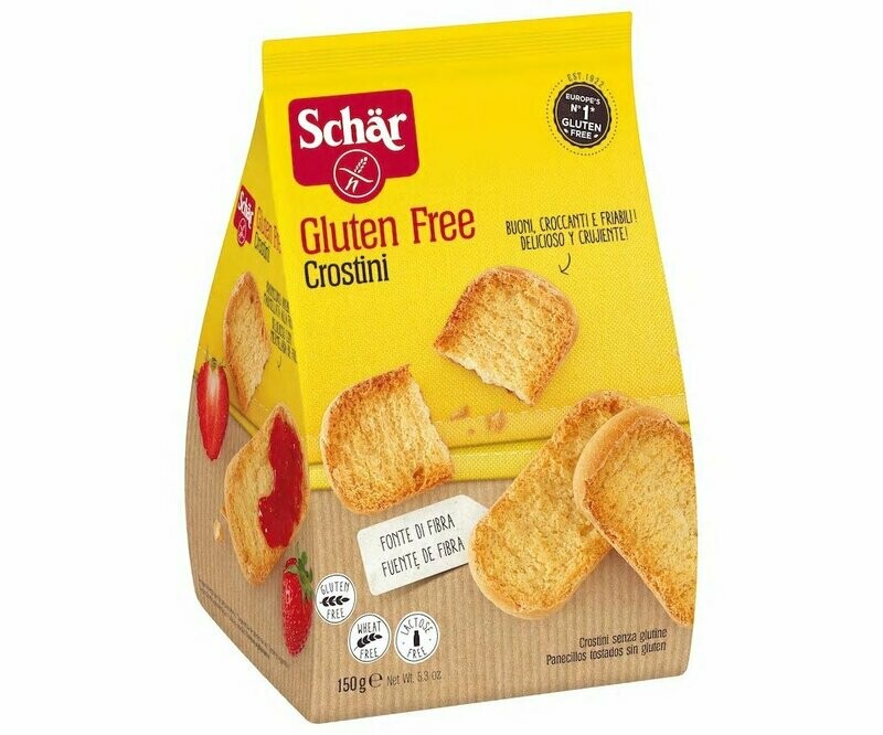 Crostini Sin Gluten SCHÄR 150 g.