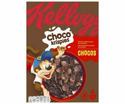 Cereales de chocolate KELLOGG'S CHOCOS 375 g.