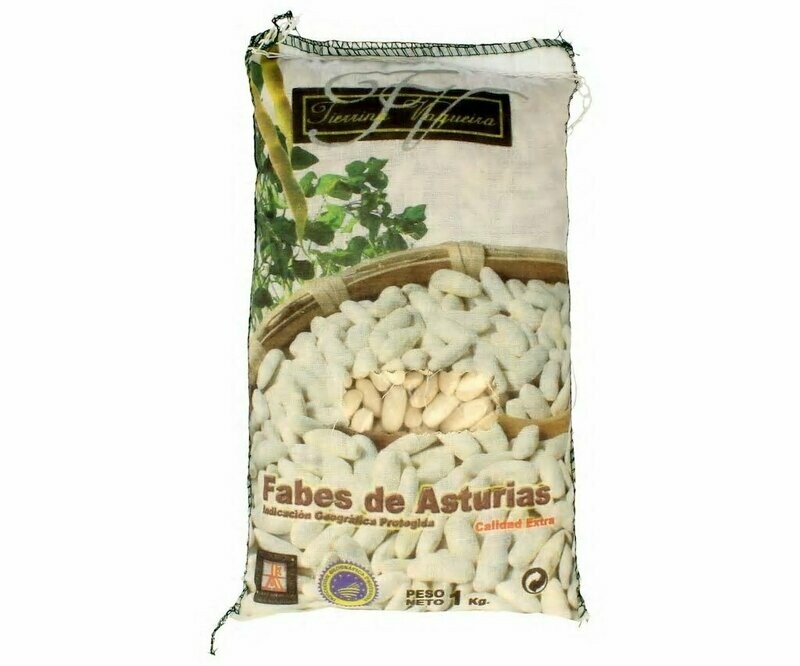 Fabes asturianas calidad extra TIERRINA VAQUEIRA 1 kg.