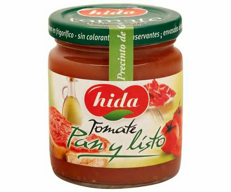 Tomate para untar HIDA frasco de 220 g.
