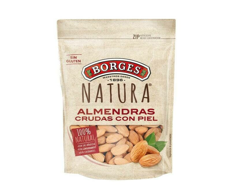 Almendras crudas sin piel BORGES 110 g.