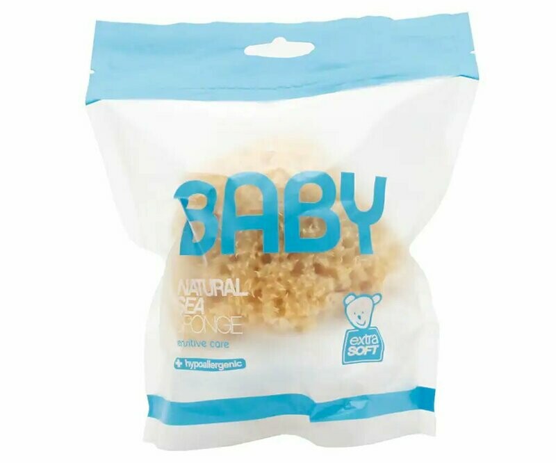 Esponja natural para baño, extra-suave e hipoalergénica