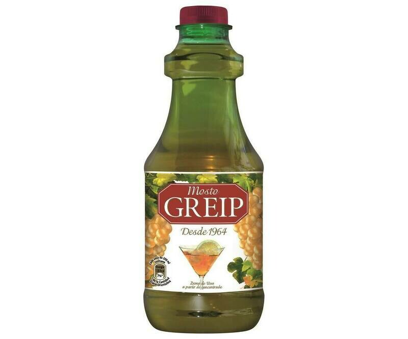 Mosto de uva blanco GREIP botella 1 l.