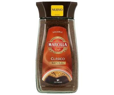 Café soluble natural, MARCILLA, 200 g.