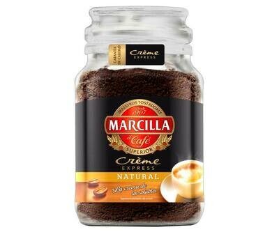 Café soluble natural MARCILLA Creme Express 200 g.