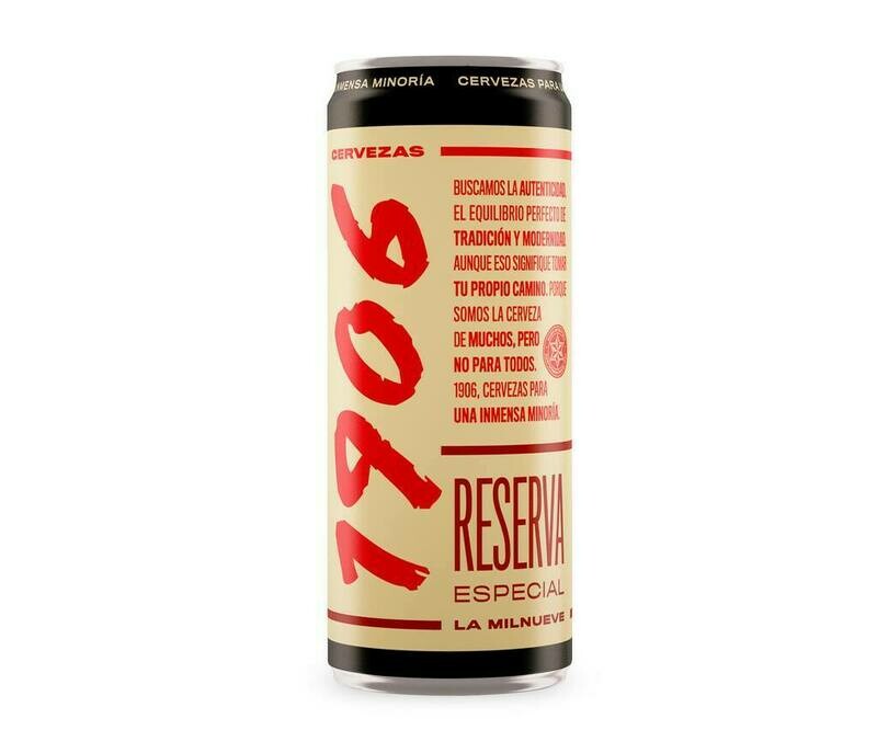 Cerveza 1906 Reserva Especial 33 cl.
