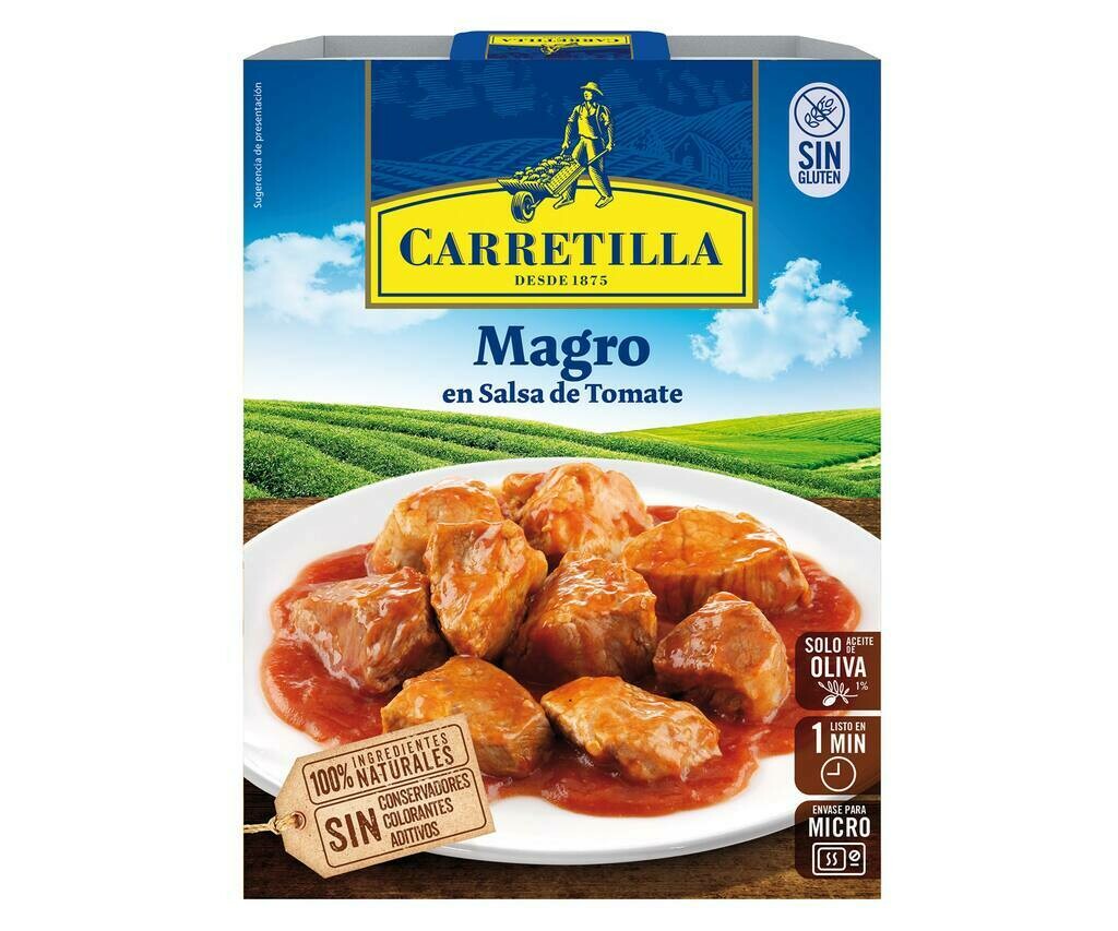 Magro en salsa de tomate CARRETILLA 300 g.