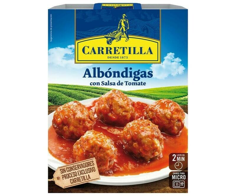 Albóndigas estilo casero CARRETILLA 250 g.