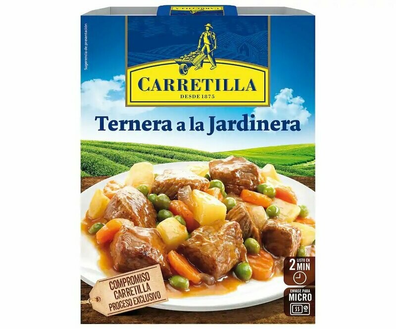 Ternera a la jardinera CARRETILLA 275 g.