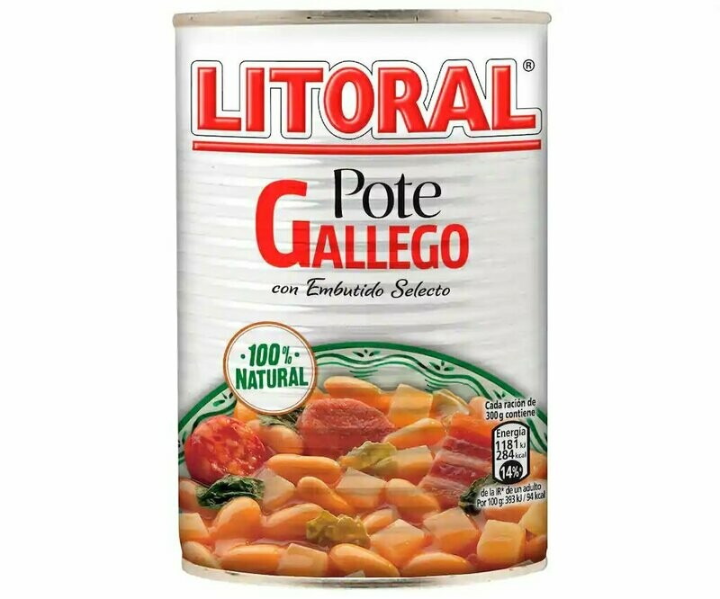 Pote Gallego LITORAL lata de 430 g.