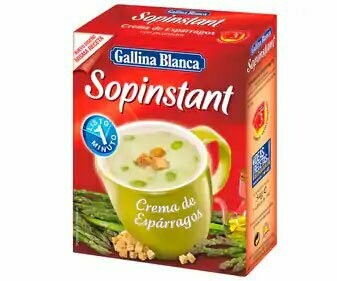 Crema de espárragos con picatostes  de GALLINA BLANCA 3 uds. x 19 g.