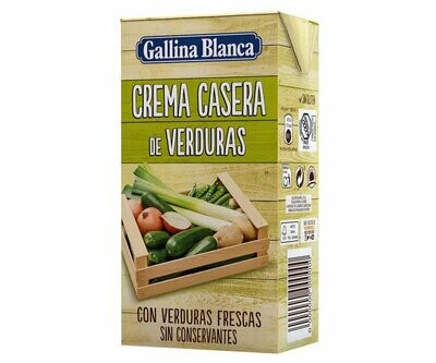 Crema casera de verduras GALLINA BLANCA 500 cl.