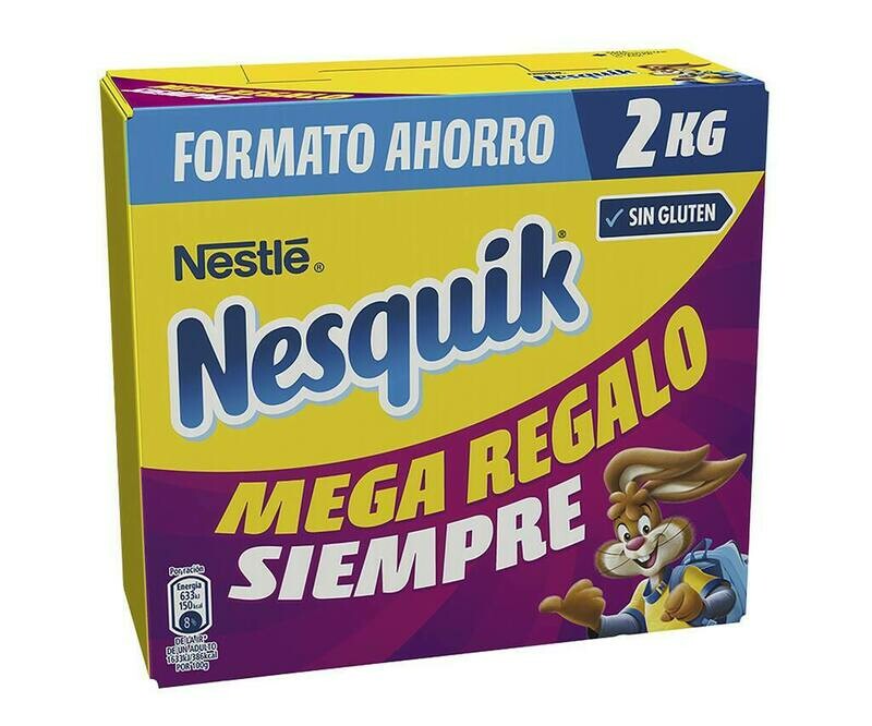 Cacao en polvo NESQUIK  2 kg.