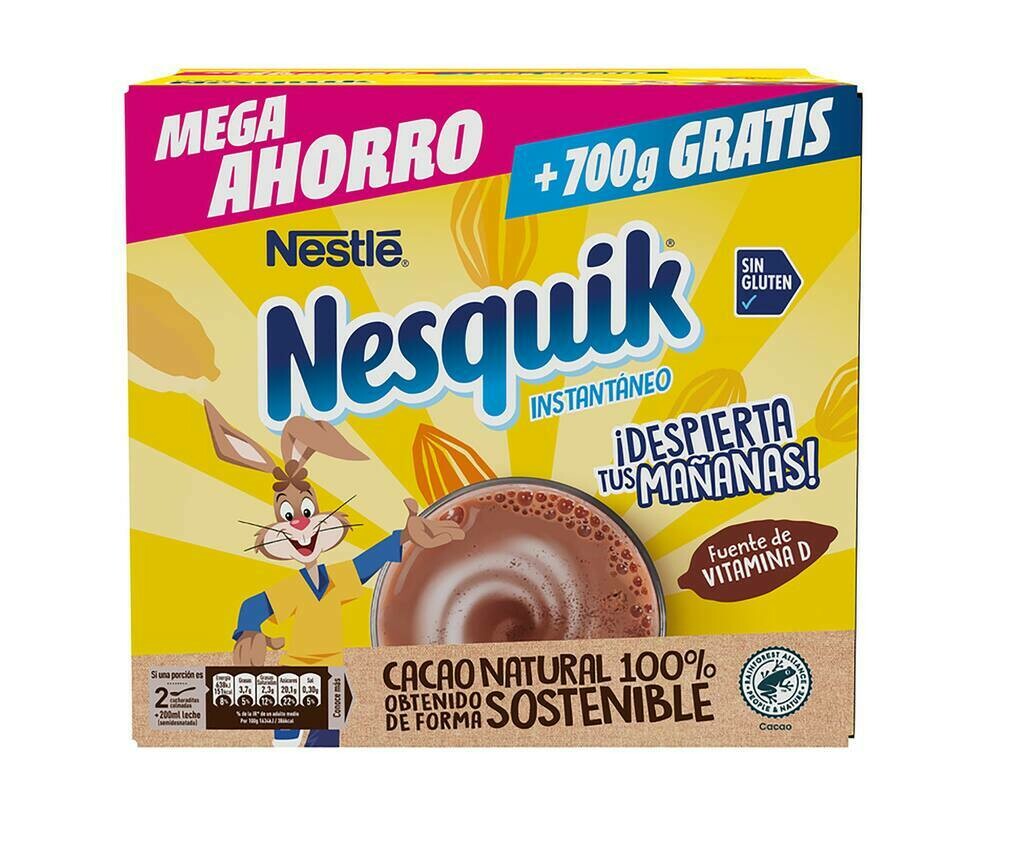 Cacao en polvo NESQUIK 5 kg.