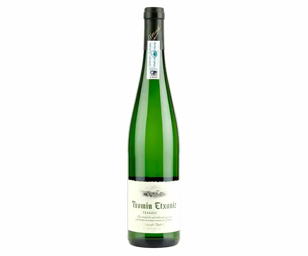 Vino blanco TXAKOLI - TXOMIN ETXANIZ botella de 75 cl.