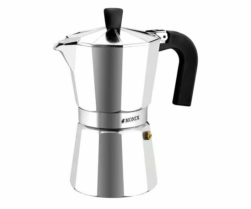 Cafetera italiana de 6 tazas MONIX.