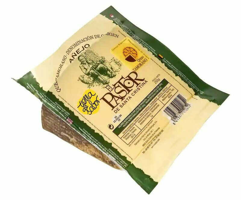 Queso añejo d.o. Zamorano EL PASTOR 250 g.
