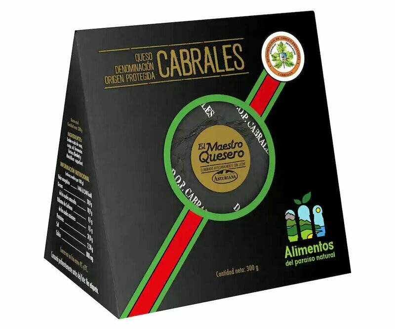 Queso DOP Cabrales El Maestro Quesero LA ASTURIANA 300 g.
