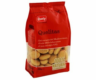 Quelitas (Pan especial) QUELY 200 gramos.