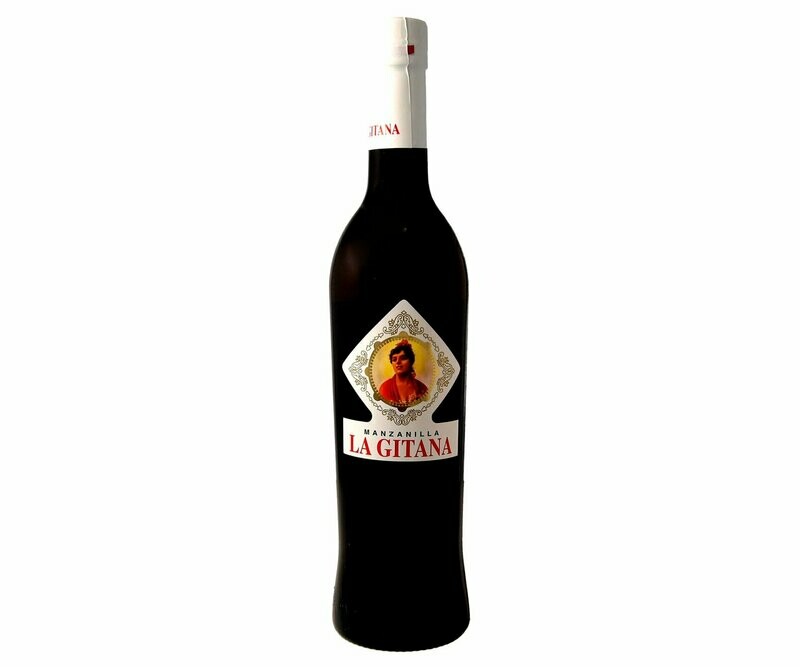 Manzanilla LA GITANA botella de 50 cl.