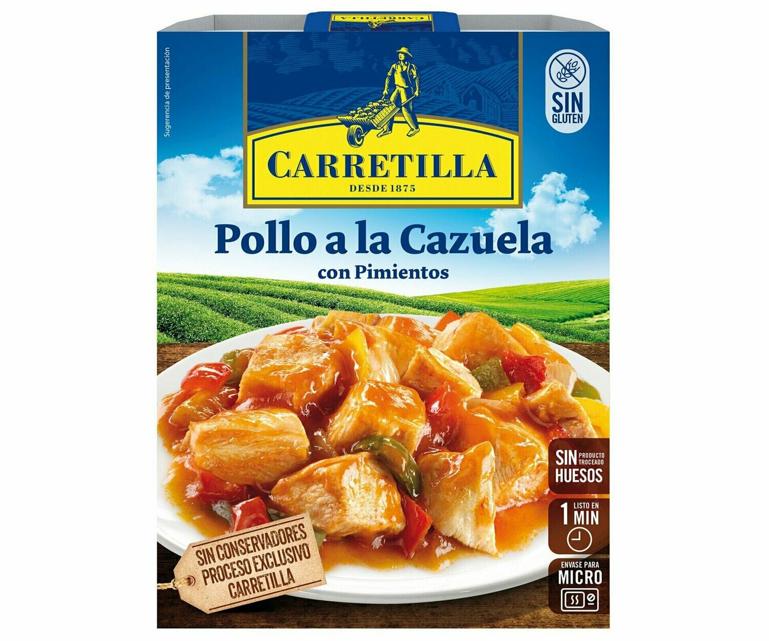 Pollo a la cazuela CARRETILLA 250 g.