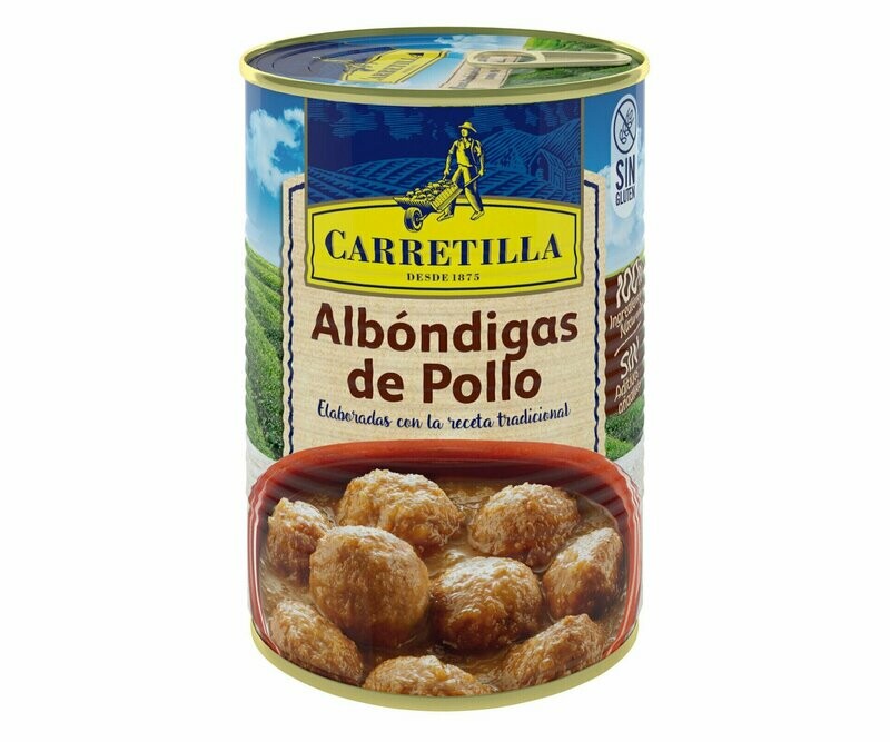 Albóndigas de pollo CARRETILLA 415 gr