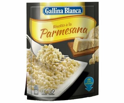 Risotto a la parmesana con queso Parmigiano Reggiano GALLINA BLANCA sobre de 175 g.