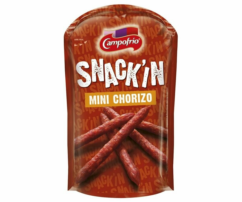 Mini chorizos CAMPOFRÍO Snack´in 50 g.